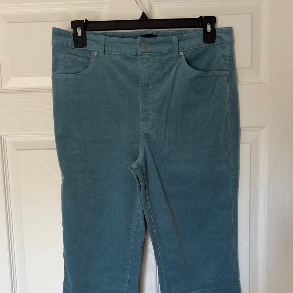Talbots Teal Corduroy Pants